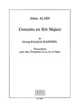 Georg Friedrich Händel Notenblätter Konzert B-Dur op.4,2 für 2 Trompeten