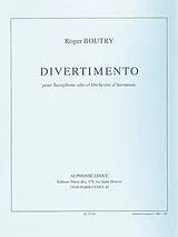 Roger Boutry Notenblätter Divertimento