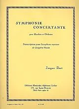 Jacques Ibert Notenblätter Symphonie concertante pour hautbois et orchestre