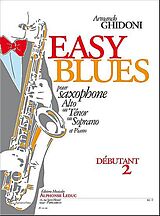 Armando Ghidoni Notenblätter Easy Blues für Saxophon (A/T)
