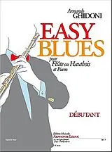 Armando Ghidoni Notenblätter Easy Blues pour flûte ou hautbois