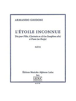 Armando Ghidoni Notenblätter Letoile inconnue trio