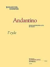 Jean-Michel Damase Notenblätter Andantino 1er cycle