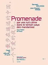Bernard Zielinski Notenblätter Promenade par une nuit