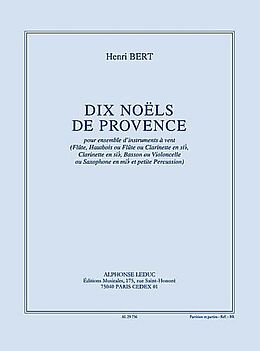 Henry Bert Notenblätter 10 Noels de Provence pour