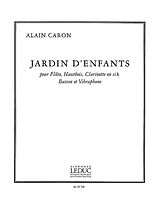 Alain Caron Notenblätter Jardin denfants pour flute, hautbois