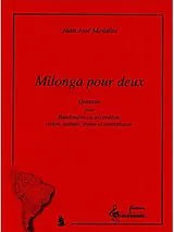  Notenblätter Milonga pour deux pour bandonéon