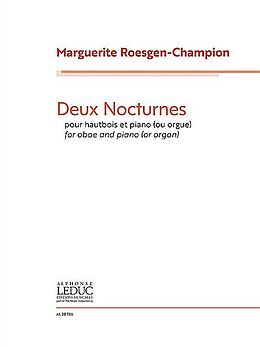 Marguerite Roesgen-Champion Notenblätter 2 Nocturnes