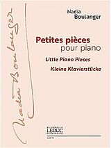 Nadia Juliette Boulanger Notenblätter Petites pièces