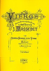 Jules Emile Frederic Massenet Notenblätter Le dernier sommeil de la vierge