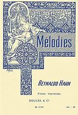 Reynaldo Hahn Notenblätter Mélodies vol.2 20 melodies pour