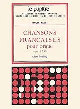  Notenblätter Chansons Francaises pour orgue