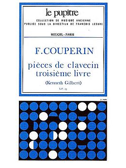 Francois (le grand) *1668 Couperin Notenblätter Pièces de clavecin vol.3