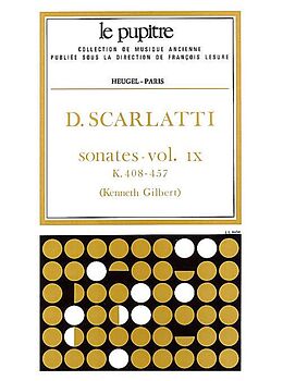 Domenico Scarlatti Notenblätter Sonates vol.9 (K408-457)