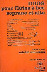  Notenblätter Duos pour 2 flutes a bec (sa)