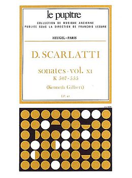 Domenico Scarlatti Notenblätter Sonates vol.11 (K507-555)
