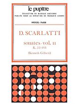 Domenico Scarlatti Notenblätter Sonates vol.2 (K53-103)
