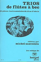  Notenblätter Trios de flûtes à bec 26 pièces