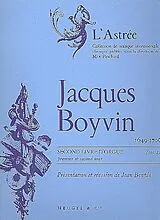 Jacques Boyvin Notenblätter Second livre dorgue vol.1