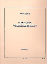 André Jolivet Notenblätter Pipeaubec 2 pièces