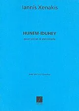 Yannis Xenakis Notenblätter Hunem-Iduhey