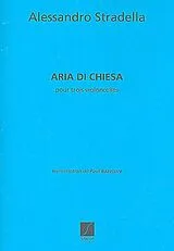 Alessandro Stradella Notenblätter Aria die chiesa