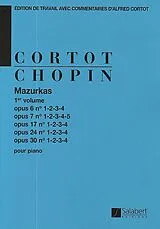 Frédéric Chopin Notenblätter Mazurkas vol.1