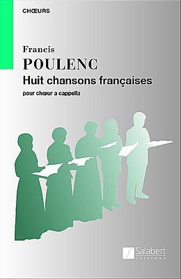 Francis Poulenc Notenblätter 8 chansons francaises