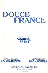 Charles Trenet Notenblätter Douce France pour chant et piano