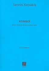 Yannis Xenakis Notenblätter Komboi pour clavecin et