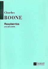 Charles Boone Notenblätter Raspberries für 3 Percussionisten
