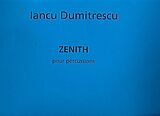 Iancu Dumitrescu Notenblätter Zenith pour percussion