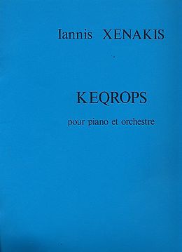 Yannis Xenakis Notenblätter Keqrops