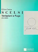 Giacinto Scelsi Notenblätter Variazioni e fuga