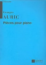 Georges Auric Notenblätter Pieces