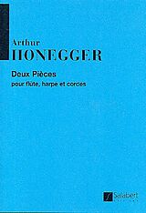 Arthur Honegger Notenblätter 2 Pièces