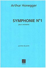 Arthur Honegger Notenblätter Symphonie ut majeur no.1