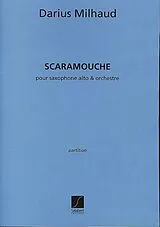 Darius Milhaud Notenblätter Scaramouche Suite pour