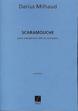 Darius Milhaud Notenblätter Scaramouche Suite pour