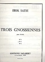 Erik Satie Notenblätter Gnossienne no.2