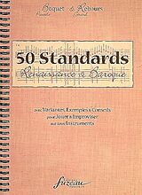  Notenblätter 50 Standards - Renaissance et Baroque