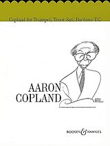 Aaron Copland Notenblätter Copland for Trumpet (Tenor-Saxophone/Baritone)