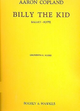 Aaron Copland Notenblätter Billy the Kid - Ballett-Suite