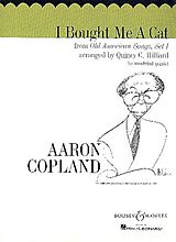 Aaron Copland Notenblätter I bought me a Cat