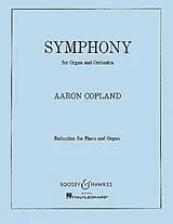 Aaron Copland Notenblätter Symphony for Organ and Orchestra