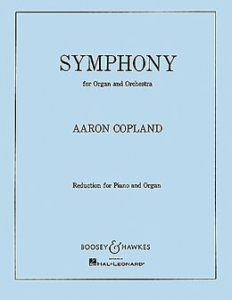 Aaron Copland Notenblätter Symphony for Organ and Orchestra