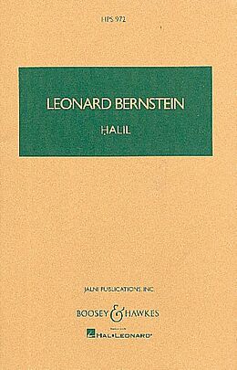 Leonard Bernstein Notenblätter Halil HPS 972