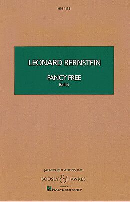 Leonard Bernstein Notenblätter Fancy Free HPS 1135
