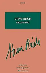 Steve Reich Notenblätter Drumming for percussion ensemble