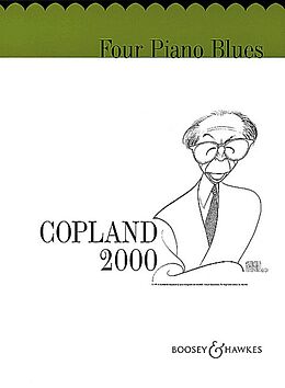 Aaron Copland Notenblätter Four Piano Blues